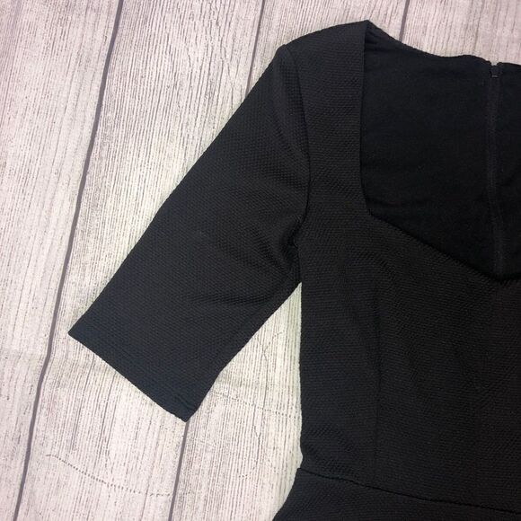 H&M 3/4 sleeve cinch waist with flare bottom sz XS - Picture 4 of 8